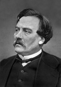 Charles-Adrien Lesot de La Penneterie, más néven Lacressonniere (1819-1893) francia színész és drámaíró, fotó: Carjat alkotó: Etienne Carjat