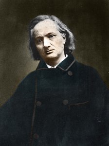 Charles Baudelaire (1821-1867), francia költő alkotó: Etienne Carjat