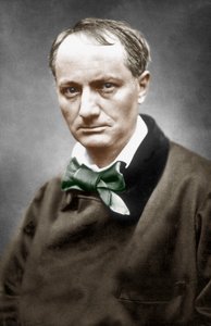 Charles Baudelaire, 1866 körül (kézzel színezett fotó) alkotó: Etienne Carjat