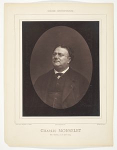 Charles Monselet alkotó: Etienne Carjat