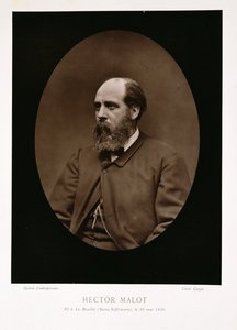 Hector Malot (1830-1907), a Galerie Contemporaine-ból, 1874-78 körül