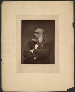 Léon Gambetta alkotó: Etienne Carjat