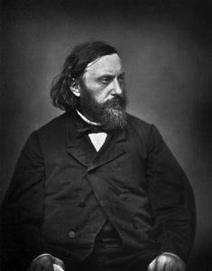 Pierre Dupont (1821-1870) francia költő, Carjat fotója