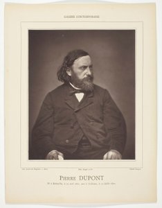 Pierre Dupont alkotó: Etienne Carjat