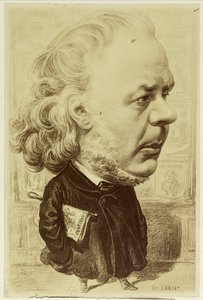 Daumier portréja alkotó: Etienne Carjat
