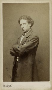 Olivier Métra zeneszerző portréja 1830-1889 . alkotó: Etienne Carjat