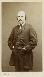 Victor Massé zeneszerző portréja 1822-1884, kb. 1865. alkotó: Etienne Carjat