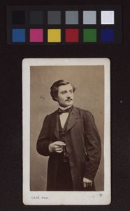 Prosper-Olivier Lissagaray (1838-1901), újságíró alkotó: Etienne Carjat