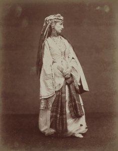 Sarah Bernhardt Voltaire "Zaire"-jében alkotó: Etienne Carjat