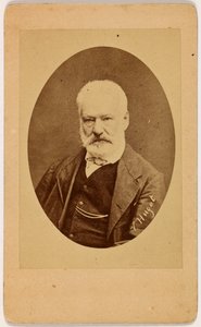 Victor Hugo szemből alkotó: Etienne Carjat
