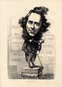 repülő levél – Etienne Carjat (1826-1906) illusztrációja: Sivori Camille Camillo (1815-1894) alkotó: Etienne Carjat