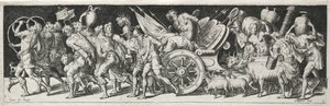 Harcok és diadalok, valószínűleg 1560-as évek. alkotó: Etienne Delaune