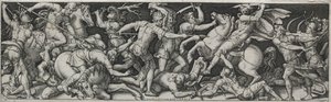 Harcok és diadalok, valószínűleg 1560-as évek. alkotó: Etienne Delaune