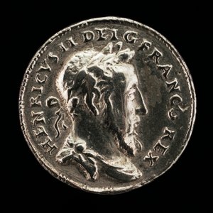 II. Henrik, 1519-1559, Franciaország királya 1547 [előlap] alkotó: Etienne Delaune