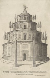Mausoleums Ab Augusto Imp alkotó: Etienne Duperac