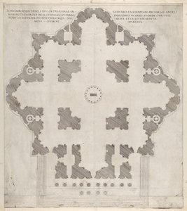 Szent Péter terve Peters, 1569 alkotó: Etienne Duperac