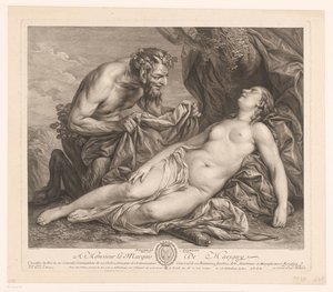 Jupiter és Antiope Jupiter és Antiope (cím a tárgyon)