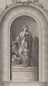 Az alapítottak kápolnája Párizsban: Sainte Geneviève des Ardents, 1757., 1757.