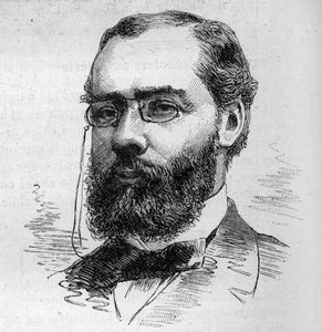 Maurice Rouvier (1842-1911) francia jogász, bankár, újságíró és politikus portréja. Bocour metszete a „” Le Monde Illustré”” 1287. számában, november 26.