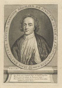 Jean-Baptiste de Santeul költő portréja 1630-1697, um 1700.