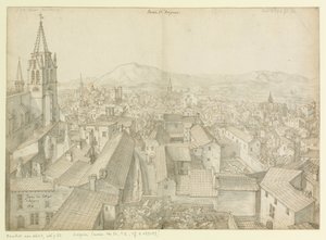 Az avignoni kollégium egy része  1617 : Avignon egy része