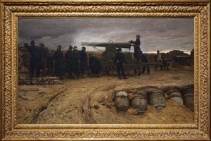 Francia nehéztüzérség Párizs ostrománál, 1872