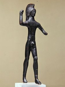 Harcos (bronz) (lásd még: 307553) alkotó: Etruscan