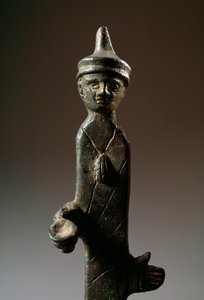 Haruspice, bronzszobor, Kr.e. 3. század alkotó: Etruscan Etruscan