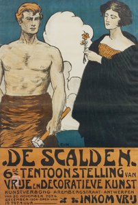 A De Scalden hatodik kiállítása alkotó: Eugeen van Mieghem