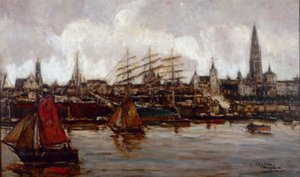 Antwerpen vízpartja