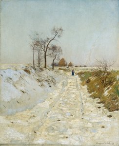 szakadék télen