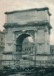 Titusz diadalíve, Róma, Olaszország, 1927 alkotó: Eugen Poppel