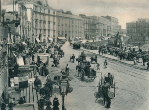 Borgo Santa Lucia, Nápoly, Olaszország, 1927