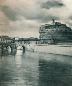 Castel Sant Angelo, Róma, Olaszország, 1927 alkotó: Eugen Poppel