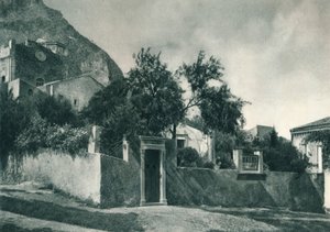 Garden, Taormina, Szicília, Olaszország, 1927 alkotó: Eugen Poppel