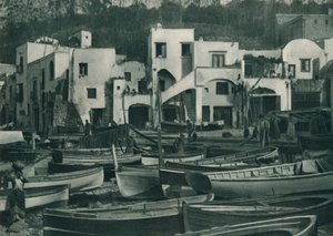 Marina Grande, Capri, Olaszország, 1927 alkotó: Eugen Poppel