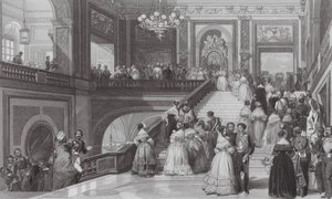 Grand Fete, Versailles-i kastély (metszet)
