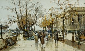 A Quai de Louvre, Párizs