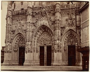 Abbeville, Saint-Vulfran alkotó: Eugène Atget