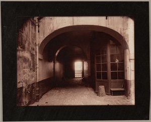 Az egykori Hôtel Gaillardon, udvar, quai d