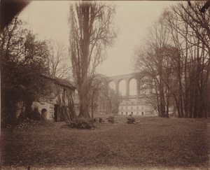 Arcueil-Cachan, Madame de Provigny parkja alkotó: Eugène Atget