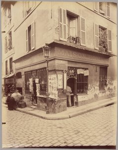 Kabaré, rue Mouffetard alkotó: Eugène Atget