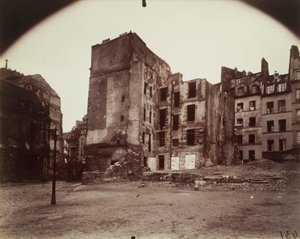 Sarok, rue du Cimetière Saint-Benoît alkotó: Eugène Atget