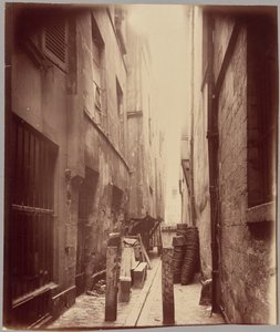 Du Bœuf zsákutca, rue Saint-Merri alkotó: Eugène Atget