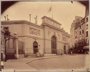 École polytechnique, rue Descartes alkotó: Eugène Atget