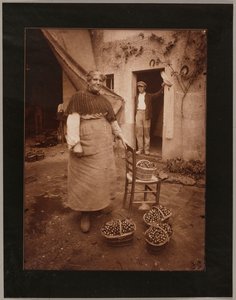 Nő Verrières-ből alkotó: Eugène Atget