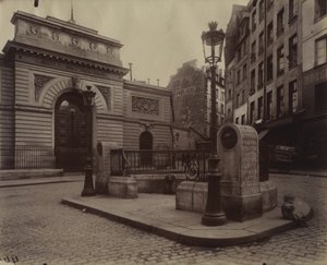 Az Ecole Polytechnique szökőkútja alkotó: Eugène Atget