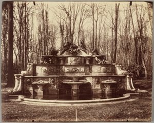 Grand Trianon, Mansart tálalószekrénye alkotó: Eugène Atget