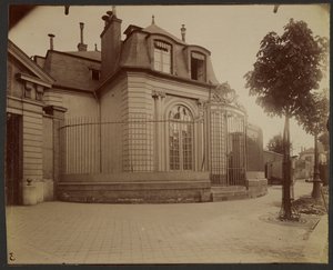 Debrousse menedékház, Philippe Égalité egykori parkja - Rue de Bagnolet 148., Charonne alkotó: Eugène Atget
