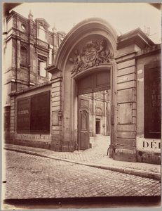 Hôtel Lamoignon, rue Pavée 24. alkotó: Eugène Atget